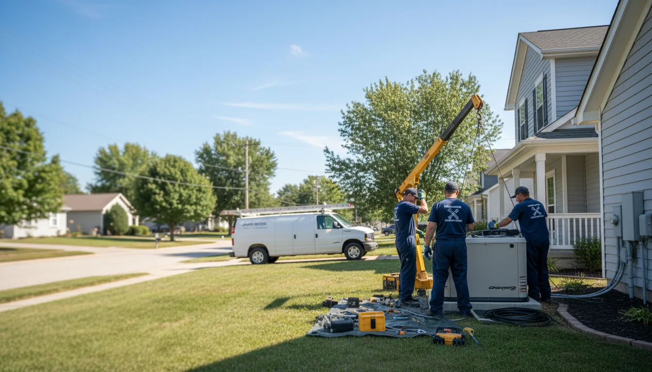 Generator Installation in Fairfax, VT near me